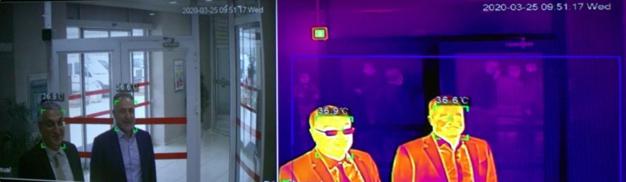 Tersanelerden Devlet Hastanesine Termal Kamera﻿